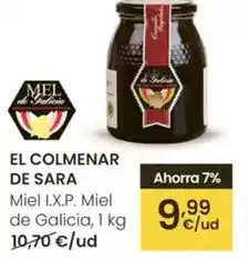 Eroski El colmenar de sara - miel i.x.p. miel de galicia oferta