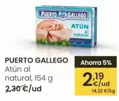 Eroski Puerto gallego - atun al natural oferta
