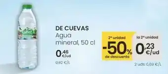 Eroski De cuevas - agua mineral oferta
