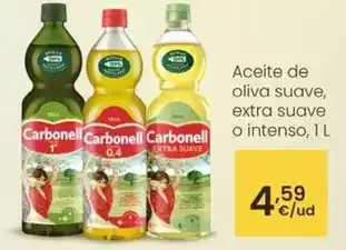 Eroski Carbonell - aceite de oliva suave, extra suave o intenso oferta
