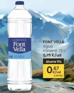 Eroski Font vella - agua mineral oferta