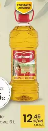 Eroski Carbonell - aceite de oliva suave oferta