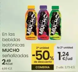 Eroski Mucho - en las bebidas isotónicas senalizadas oferta