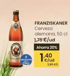 Eroski Franziskaner - cerveza alemana oferta