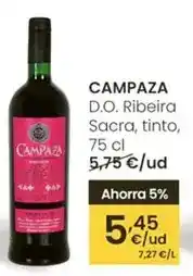 Eroski Campaza - d.o. ribeira sacra, tinto oferta