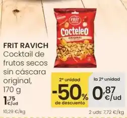 Eroski Frit ravich - cocktail de frutos secos sin cascara original oferta