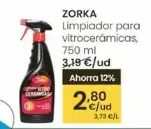 Eroski Zorka - limpiador para vitroceramicas oferta