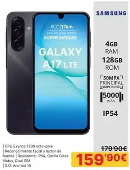 Dynos Informática Samsung - galaxy a17 lte oferta