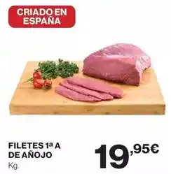 El Corte Inglés Filetes 1a a de añojo oferta