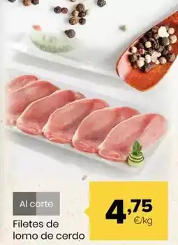Autoservicios Familia Filetes de lomo de cerdo oferta