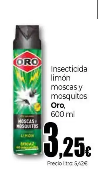 Unide Market ORO Insecticida limón moscas y mosquitos oferta