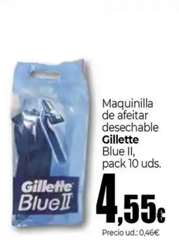 Unide Market GILLETTE Maquinilla de afeitar desechable Blue II, oferta