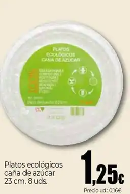 Unide Market Platos ecológicos caña de azúcar oferta