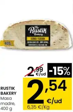 Aliprox RUSTIK BAKERY Masa madre oferta