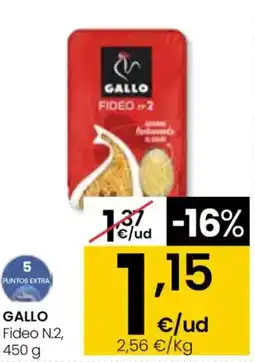 Aliprox GALLO Fideo N.2 oferta