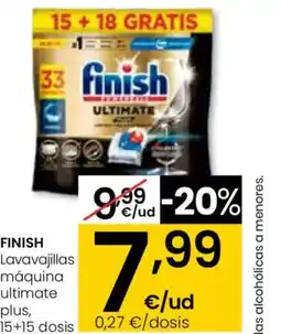 Aliprox FINISH Lavavajillas máquina ultimate plus oferta