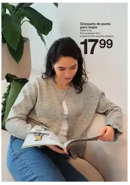 Zeeman Chaqueta de punto para mujer oferta
