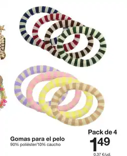 Zeeman Gomas para el pelo oferta