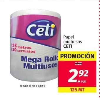 Maskom Supermercados Papel Multiusos Ceti oferta
