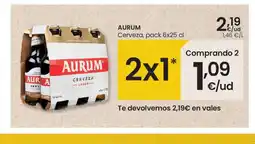 Eroski AURUM Cerveza oferta