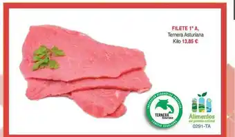 Masymas Filette 1ª A, Ternera Asturiana oferta