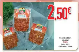 Masymas Tinín Picadillo Adobado De Jabalin 300g oferta