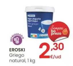 Eroski EROSKI Griego natural oferta