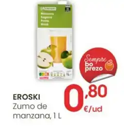 Eroski EROSKI Zumo de manzana oferta