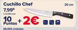Carrefour Cuchillo chef oferta