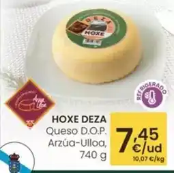 Eroski Hoxe deza - queso d.o.p. arzua-ulloa oferta