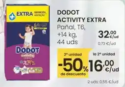 Eroski Dodot - activity extra pañal oferta