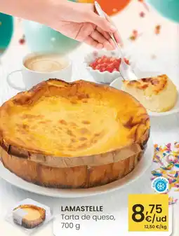 Eroski Lamastelle tarta de queso oferta