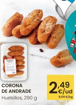 Eroski Corona de andrade huesillos oferta