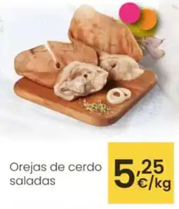 Eroski Orejas de cerdo saladas oferta