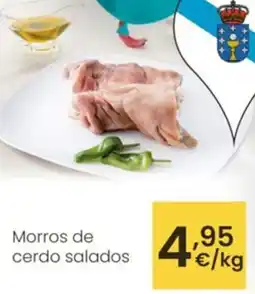 Eroski Morros de cerdo salados oferta