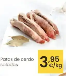 Eroski Patas de cerdo saladas oferta