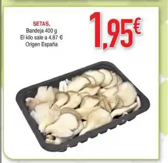 Masymas Setas 400g oferta