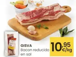 Eroski GISVA Bacon reducido en sal oferta