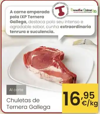 Eroski Chuletas de Ternera Gallega oferta