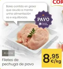 Eroski COREN Filetes de pechuga de pavo oferta
