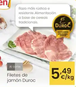 Eroski COREN Filetes de jamón Duroc oferta
