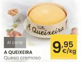 Eroski A QUEIXEIRA Queso cremoso oferta