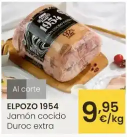 Eroski ELPOZO 1954 Jamón cocido Duroc extra oferta