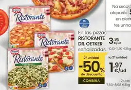 Eroski DR. OETKER Ristorante señalizadas oferta