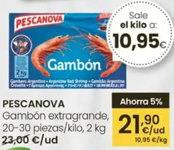 Eroski PESCANOVA Gambón extragrande oferta
