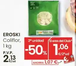 Eroski EROSKI Coliflor oferta