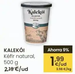 Eroski KALEKÓI Kéfir natural oferta
