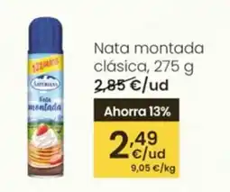 Eroski Nata montada clásica oferta