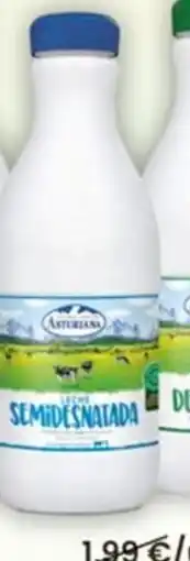 Eroski ASTURIANA Leche Semidesnatada oferta