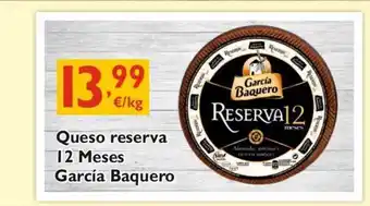 Supermercados La Despensa Queso Reserva 12 Meses García Baquero oferta
